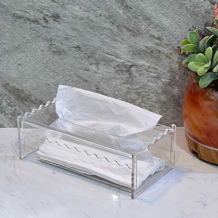 Acrylic Tissue Box - Premium tissue box from Alam Al Awane - Just AED75! Shop now at alamalawane