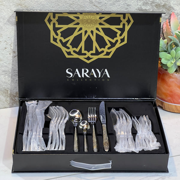 24 pcs Cutlery set - Premium cutlery set from Alam Al Awane - Just AED99! Shop now at alamalawane