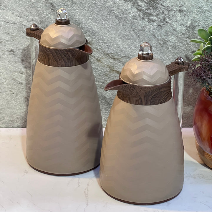 2 Pieces Thermos Flask - Premium Flasks from Alam Al Awane - Just AED145! Shop now at alamalawane