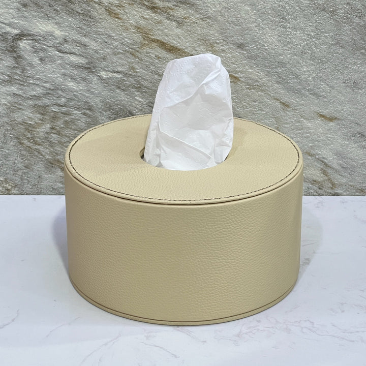 Leather Tissue Box - Premium tissue box from Alam Al Awane - Just AED65.00! Shop now at alamalawane