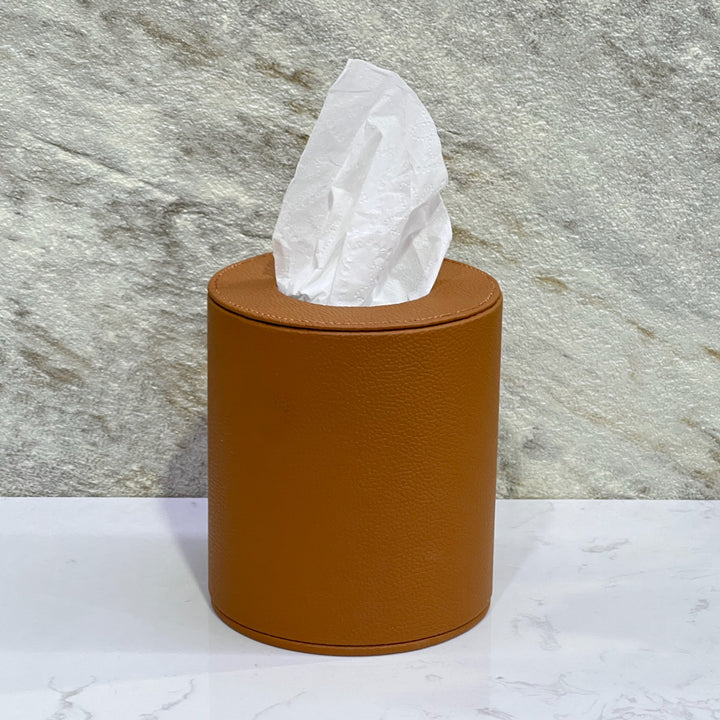 Leather Tissue Box - Premium tissue box from Alam Al Awane - Just AED65.00! Shop now at alamalawane