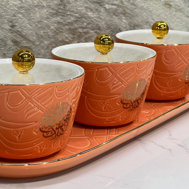 Sweet Bowl Set Zuare Orang - Premium Sweet bowls from Alam Al Awane - Just AED84! Shop now at alamalawane