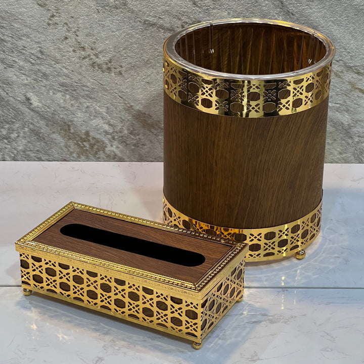 Get trendy with Trash Can & Tissue Box - Trash Cans & Wastebaskets available at alamalawane. Grab yours for AED135.00 today!