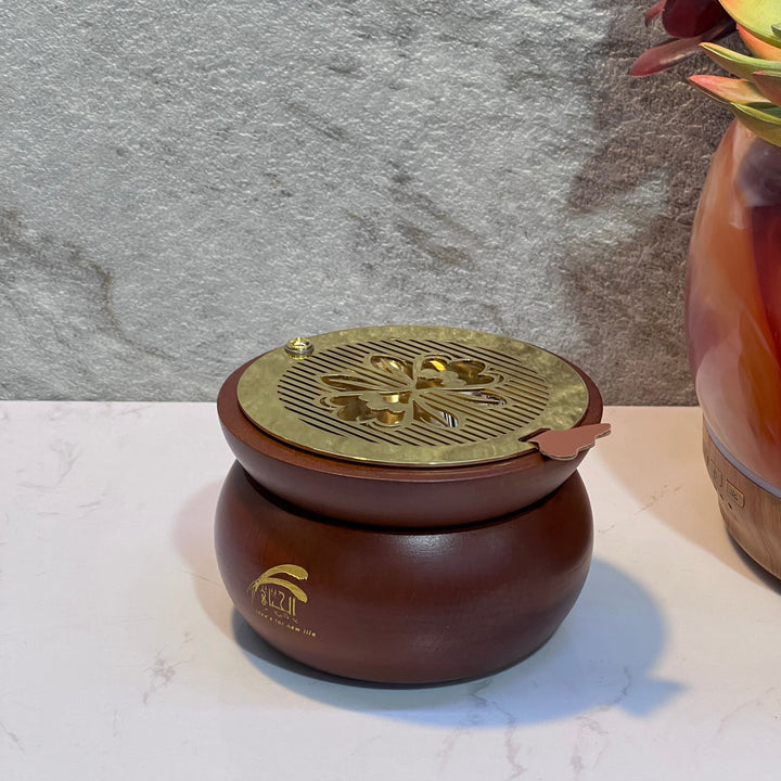 7CM Wooden Incense Burner - Premium Incense from Alam Al Awane - Just AED95! Shop now at alamalawane