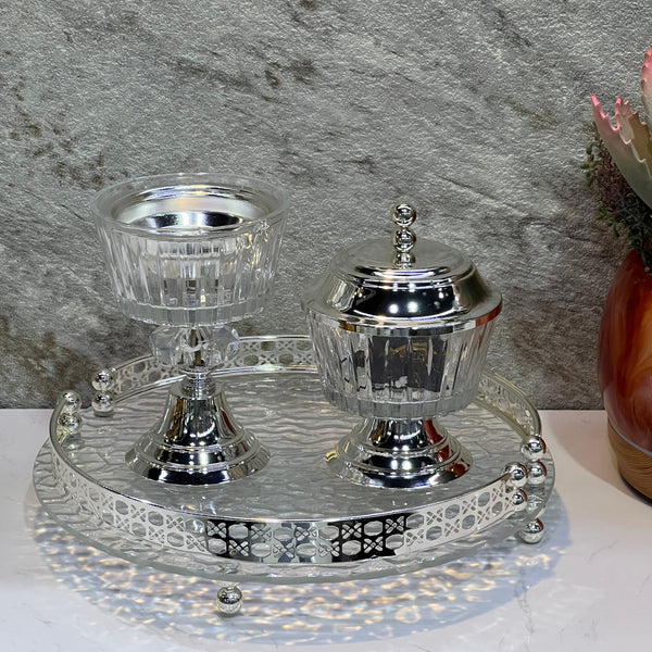 Glass Incense Burner Set - Premium Incense from Alam Al Awane - Just AED189! Shop now at alamalawane