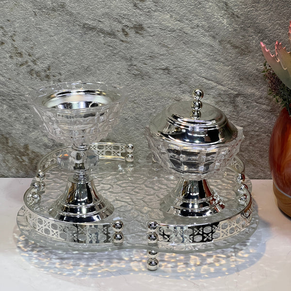 Glass Incense Burner Set - Premium Incense from Alam Al Awane - Just AED189! Shop now at alamalawane