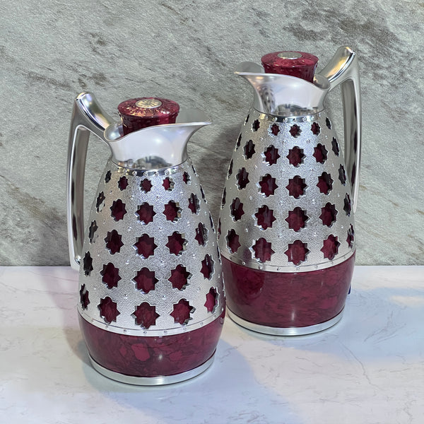 2 Pieces Vacuum Flask Set - Premium Flasks from Alam Al Awane - Just AED189! Shop now at alamalawane