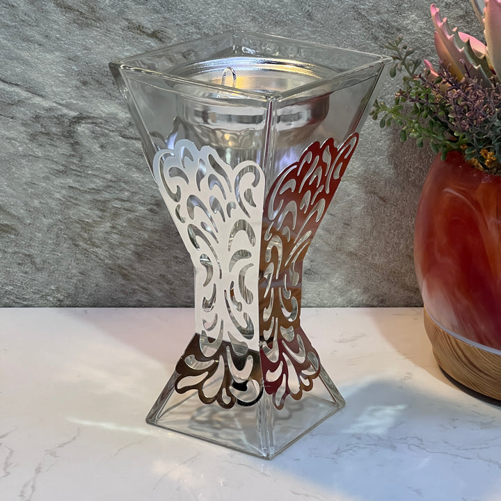 Glass Incense Burner 21cm - Premium Incense from Alam Al Awane - Just AED95! Shop now at alamalawane