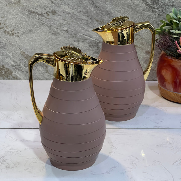 2 Pieces Vacuum Flask Set - Premium Flasks from Alam Al Awane - Just AED129! Shop now at alamalawane