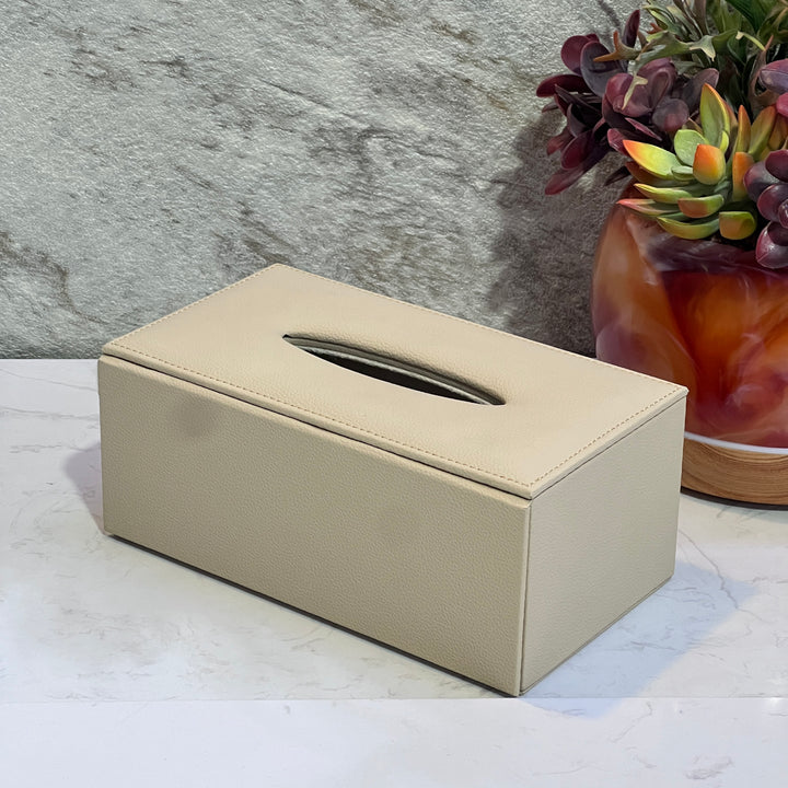 Leather Tissue Box - Premium tissue box from Alam Al Awane - Just AED95! Shop now at alamalawane