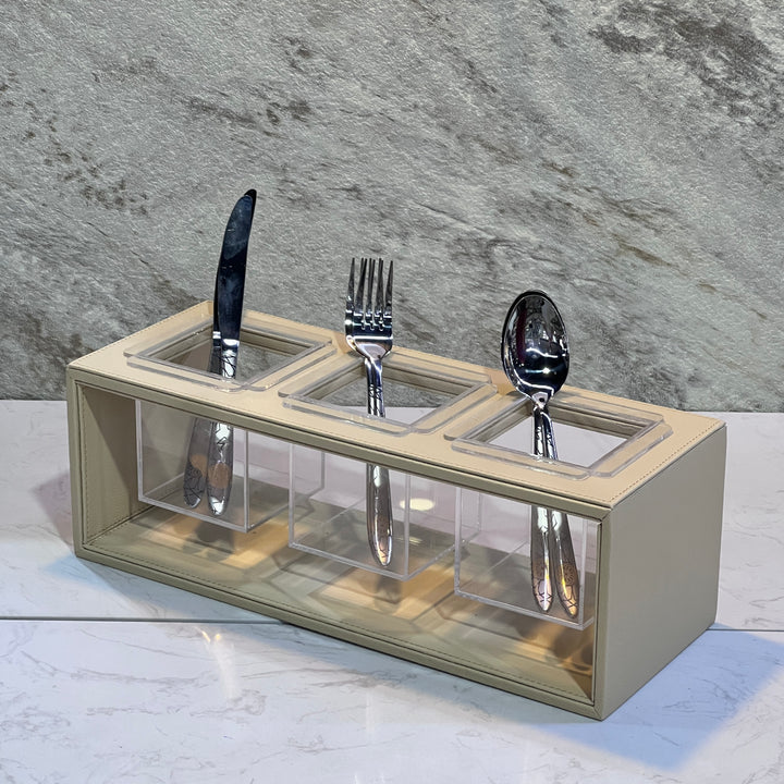 Cutlery Holder Three Places - Premium SPOON HOLDER from alamalawane - Just AED210! Shop now at alamalawane