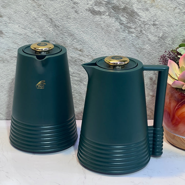 2 Pieces Vacuum Flask Set - Premium Flasks from Alam Al Awane - Just AED189! Shop now at alamalawane