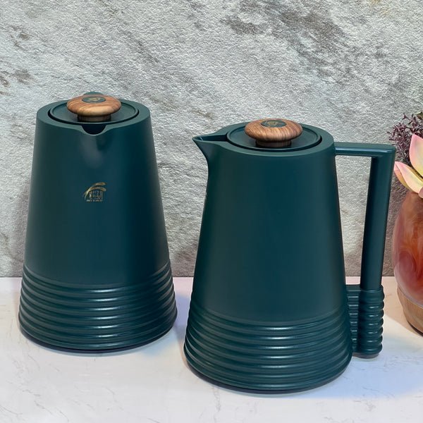 2 Pieces Vacuum Flask Set - Premium Flasks from Alam Al Awane - Just AED189! Shop now at alamalawane