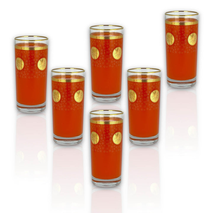 set of 6 Juice Cups - Premium Glassware from Alam Al Awane - Just AED129! Shop now at alamalawane