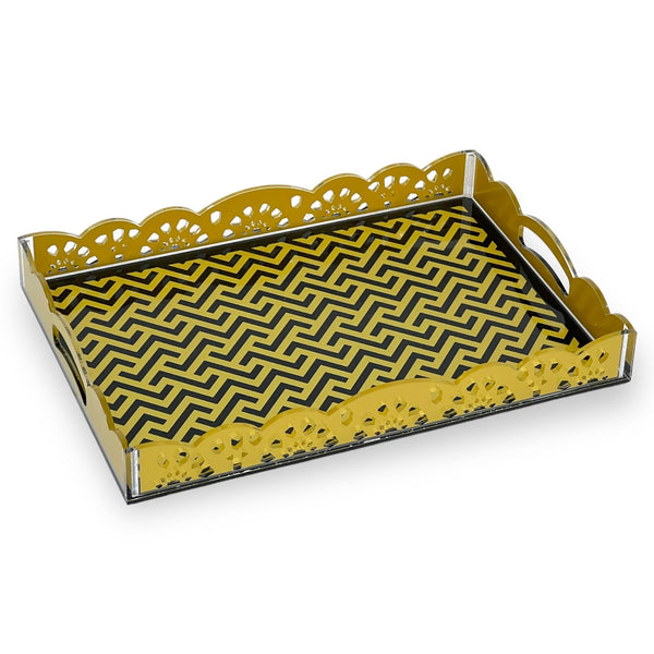 Get trendy with Acrylic Serving Tray - Serving Trays available at alamalawane. Grab yours for AED105.00 today!