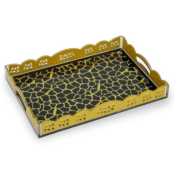 Acrylic Serving Tray - Premium Serving Trays from Alam Al Awane - Just AED65! Shop now at alamalawane