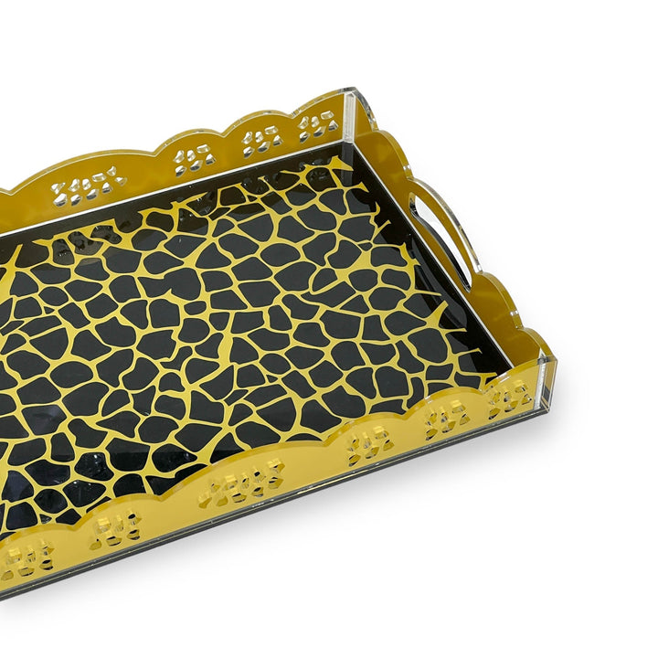 Acrylic Serving Tray - Premium Serving Trays from Alam Al Awane - Just AED65! Shop now at alamalawane