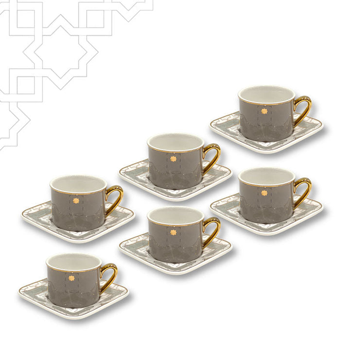 Milk & Tea Cups Al Habbai - Premium Coffee & Tea Cups from Alam Al Awane - Just AED85! Shop now at alamalawane