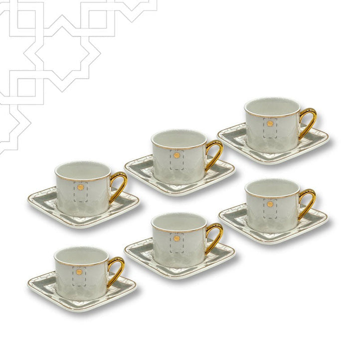 Milk & Tea Cups Al Habbai - Premium Coffee & Tea Cups from Alam Al Awane - Just AED85! Shop now at alamalawane