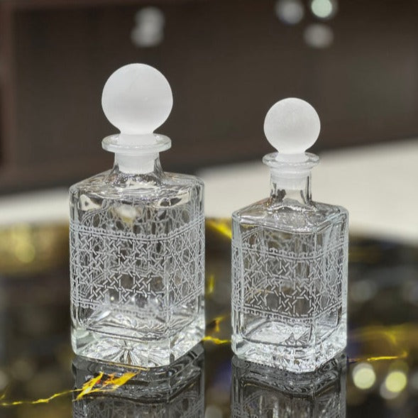 Glass Perfume Bottle - Premium Perfume Bottle from Alam Al Awane - Just AED125.00! Shop now at alamalawane