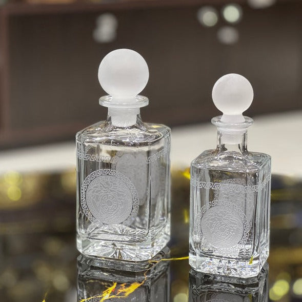 Glass Perfume Bottle - Premium Perfume Bottle from Alam Al Awane - Just AED125.00! Shop now at alamalawane