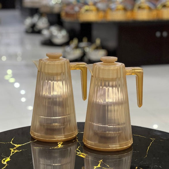 2 Pieces Vacuum Flask Set - Premium Flasks from Alam Al Awane - Just AED189.00! Shop now at alamalawane