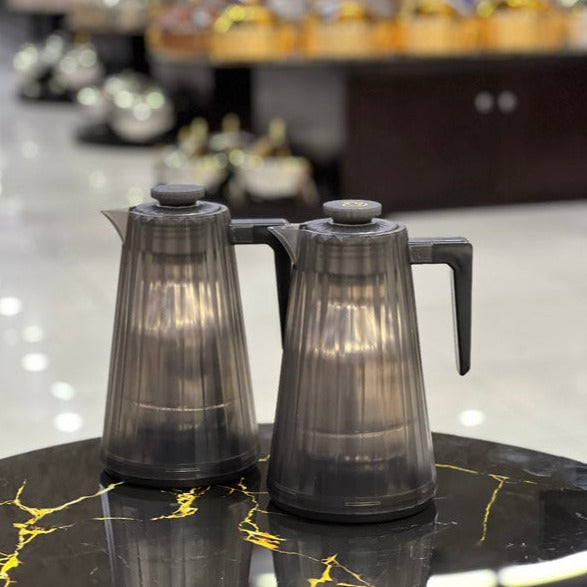 2 Pieces Vacuum Flask Set - Premium Flasks from Alam Al Awane - Just AED189.00! Shop now at alamalawane