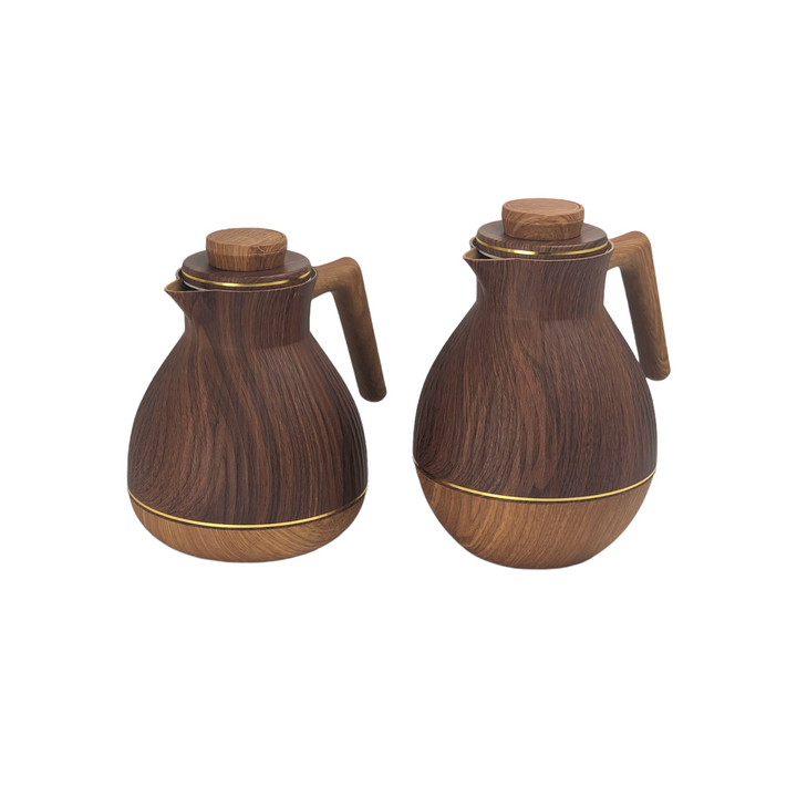 2 Pieces Vacuum Flask Set - Premium Flasks from Alam Al Awane - Just AED129.00! Shop now at alamalawane