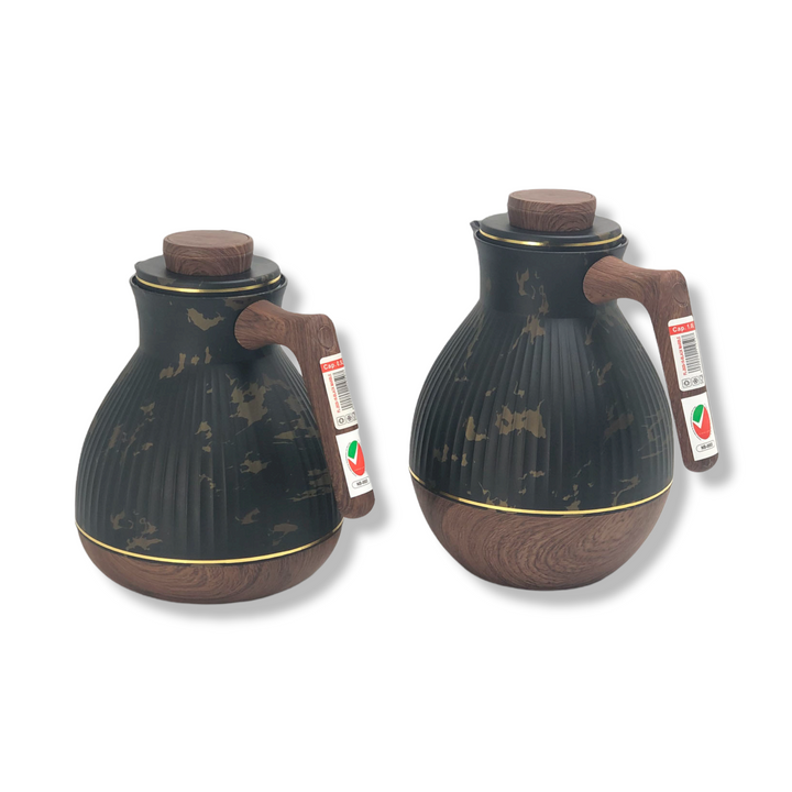 2 Pieces Vacuum Flask Set - Premium Flasks from Alam Al Awane - Just AED129.00! Shop now at alamalawane