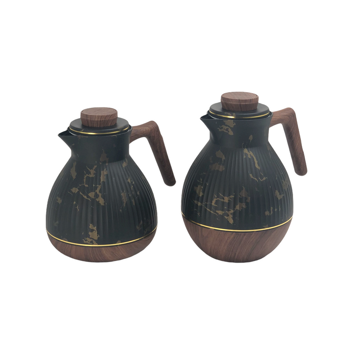 2 Pieces Vacuum Flask Set - Premium Flasks from Alam Al Awane - Just AED129.00! Shop now at alamalawane