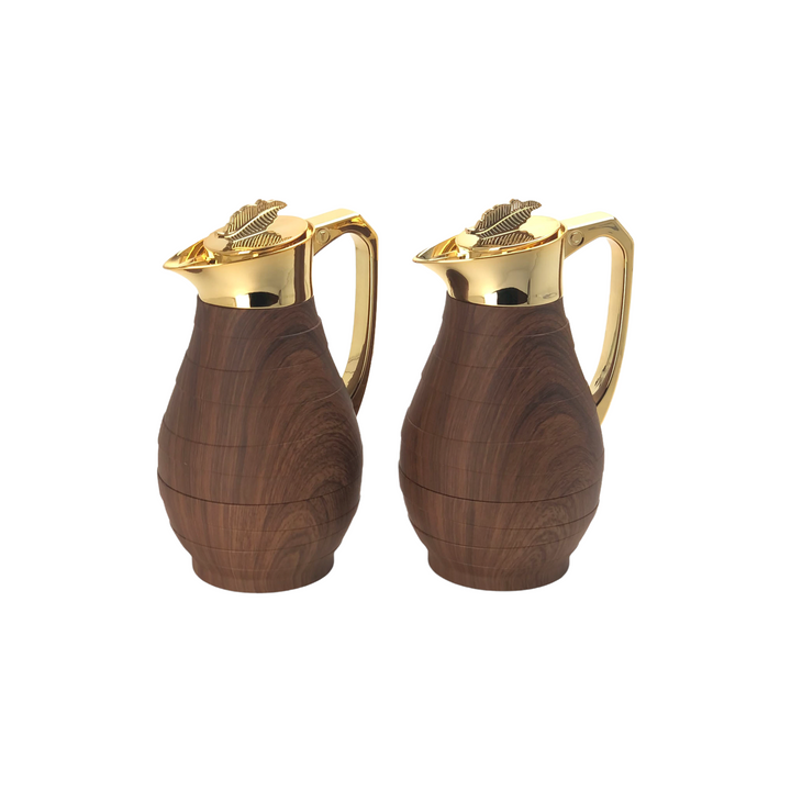 2 Pieces Vacuum Flask Set - Premium Flasks from Alam Al Awane - Just AED129.00! Shop now at alamalawane