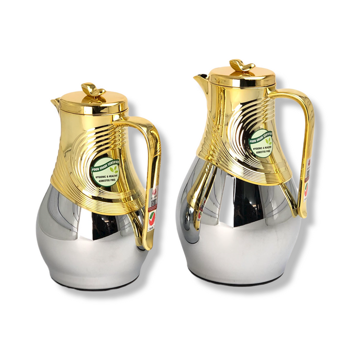 Get trendy with 2 Pieces Vacuum Flask Set - Flasks available at alamalawane. Grab yours for AED199.00 today!