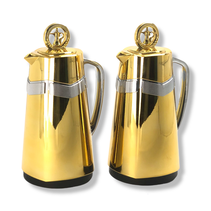 2 Pieces Vacuum Flask Set - Premium Flasks from Alam Al Awane - Just AED169! Shop now at alamalawane