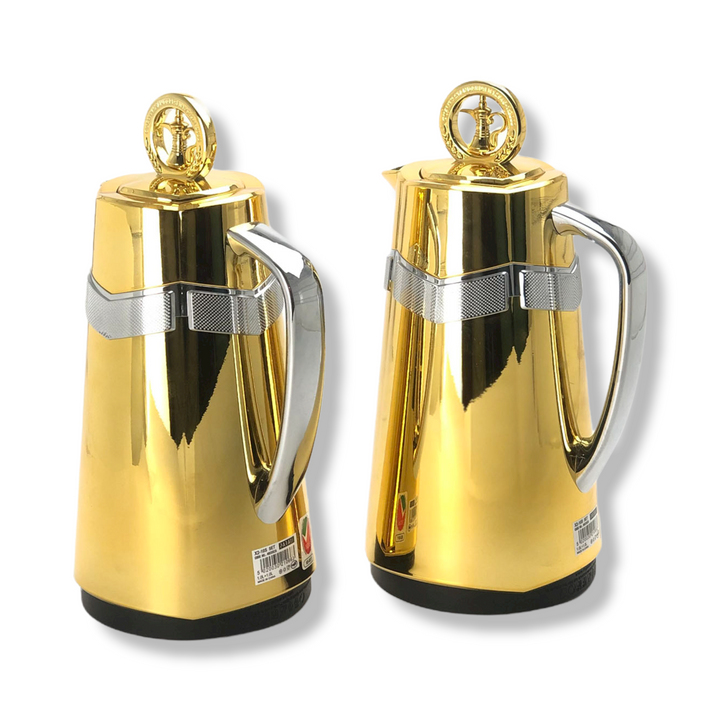 2 Pieces Vacuum Flask Set - Premium Flasks from Alam Al Awane - Just AED169! Shop now at alamalawane