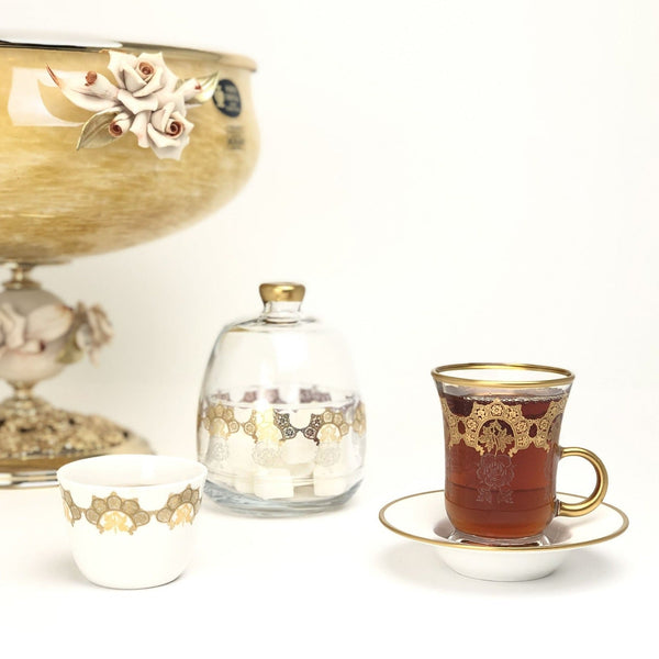 Cups set for tea and coffee - Premium Cups set for tea and coffee from Alam Al Awane - Just AED240! Shop now at alamalawane