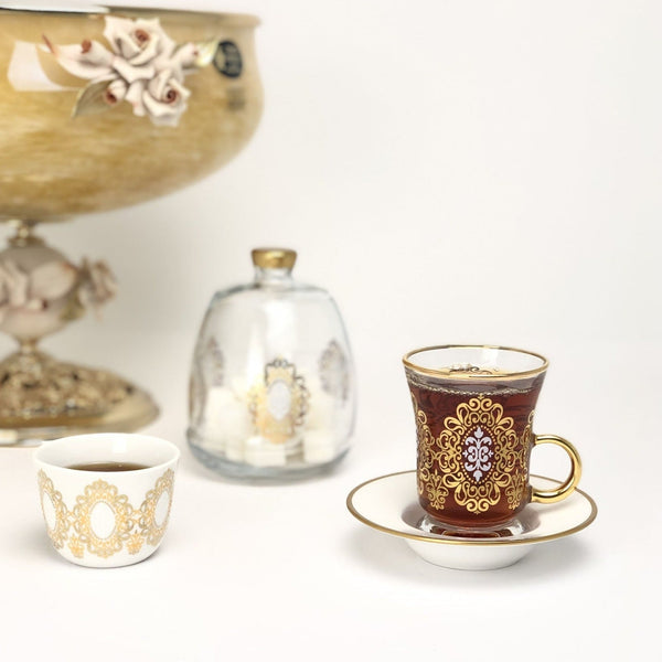 Cups set for tea and coffee - Premium Cups set for tea and coffee from Alam Al Awane - Just AED240! Shop now at alamalawane