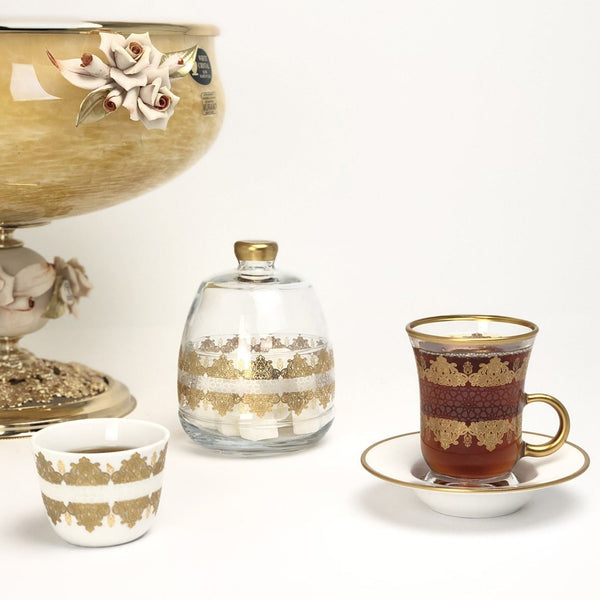 Cups set for tea and coffee - Premium Cups set for tea and coffee from Alam Al Awane - Just AED240! Shop now at alamalawane