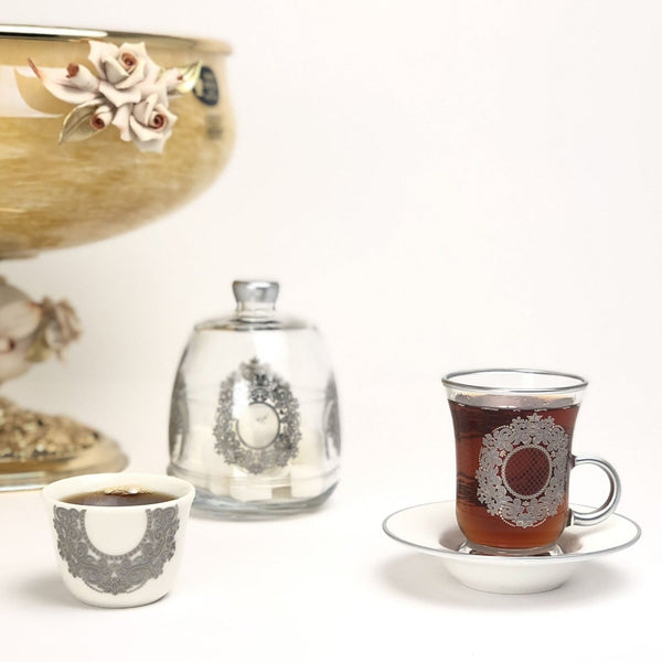 Cups set for tea and coffee - Premium Cups set for tea and coffee from Alam Al Awane - Just AED240! Shop now at alamalawane