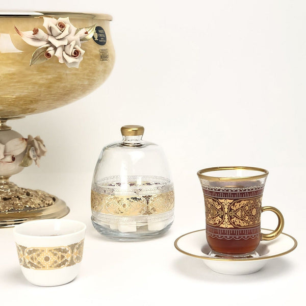 Cups set for tea and coffee - Premium Cups set for tea and coffee from Alam Al Awane - Just AED240! Shop now at alamalawane