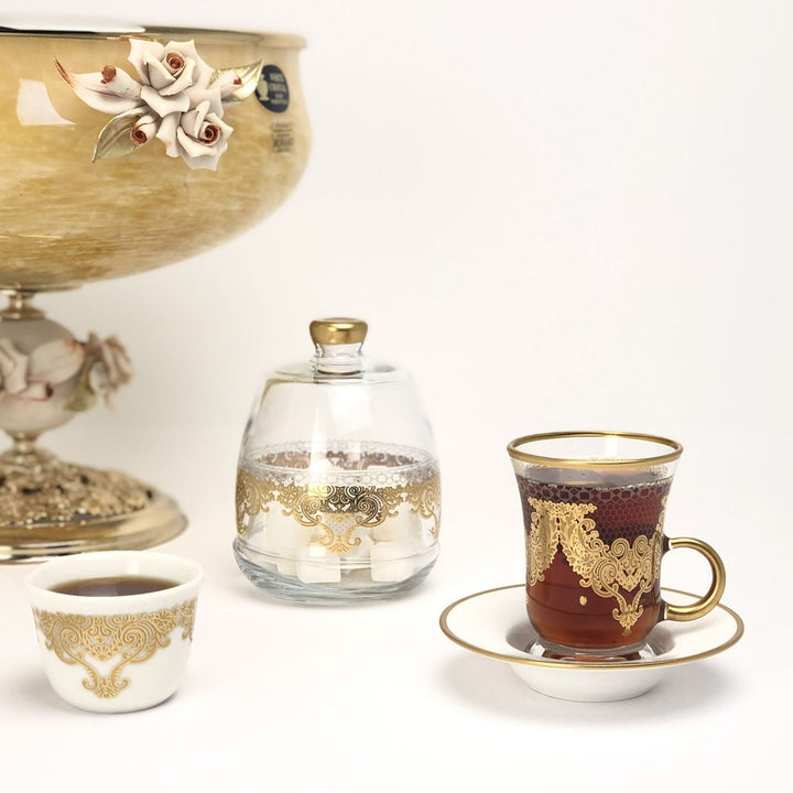 Cups set for tea and coffee - Premium Cups set for tea and coffee from Alam Al Awane - Just AED240! Shop now at alamalawane