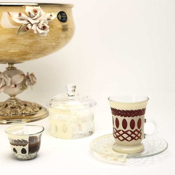 Cups set for tea and coffee - Premium Cups set for tea and coffee from Alam Al Awane - Just AED270! Shop now at alamalawane