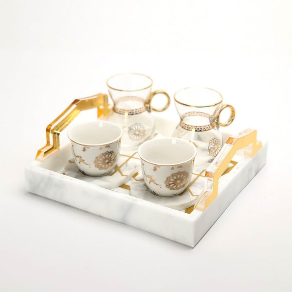 Cups set for tea and coffee - Premium Cups set for tea and coffee from Alam Al Awane - Just AED69! Shop now at alamalawane