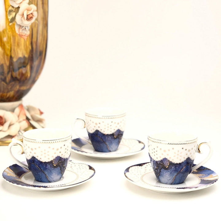 Turkish coffee cups set - Premium Coffee & Tea Cups from Alam Al Awane - Just AED49! Shop now at alamalawane