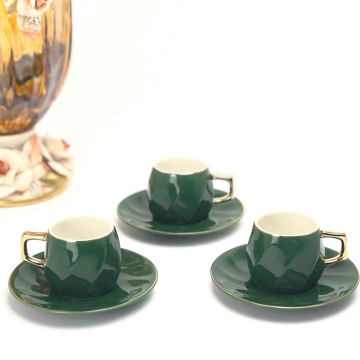 Turkish coffee cups set - Premium Coffee & Tea Cups from Alam Al Awane - Just AED99.00! Shop now at alamalawane