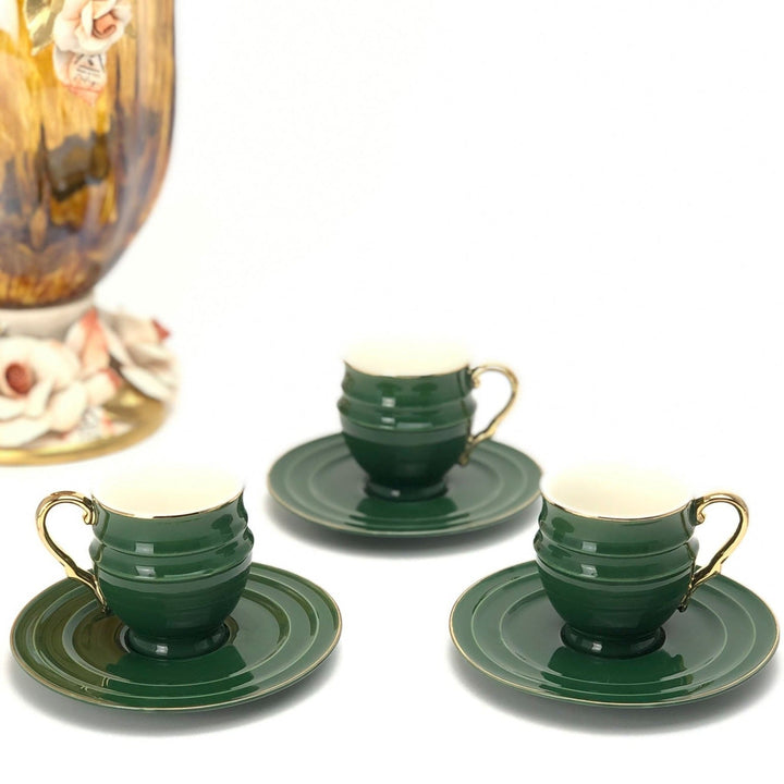 Turkish coffee cups set - Premium Coffee & Tea Cups from Alam Al Awane - Just AED75! Shop now at alamalawane