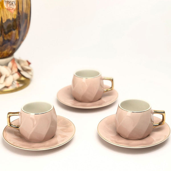 Turkish coffee cups set - Premium Coffee & Tea Cups from Alam Al Awane - Just AED99.00! Shop now at alamalawane