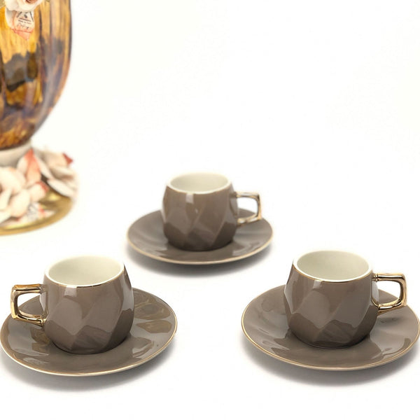 Turkish coffee cups set - Premium Coffee & Tea Cups from Alam Al Awane - Just AED99.00! Shop now at alamalawane