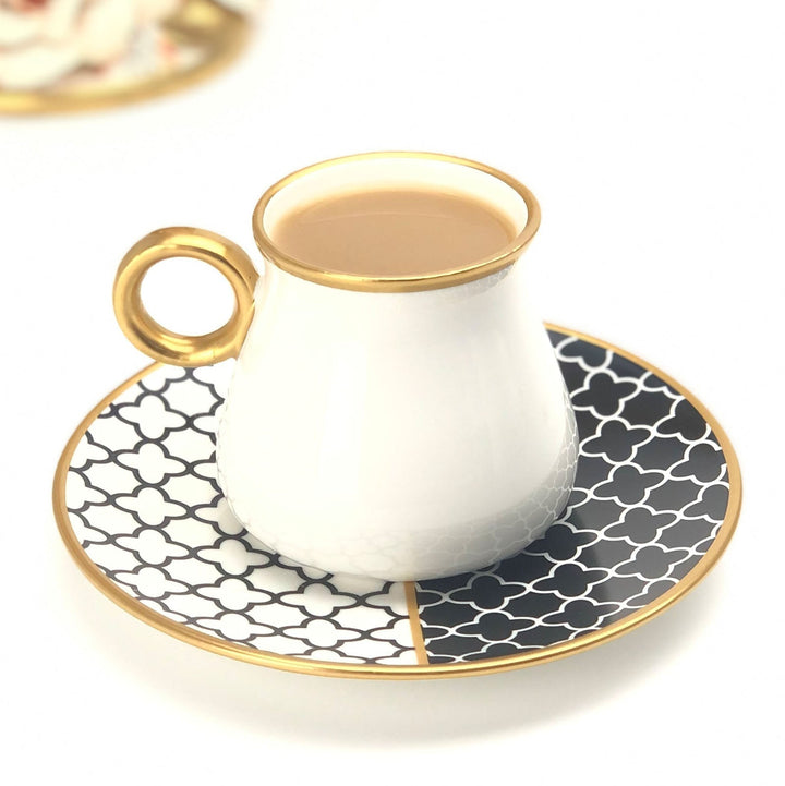 Milk & Tea Cups - Premium Coffee & Tea Cups from Alam Al Awane - Just AED85! Shop now at alamalawane