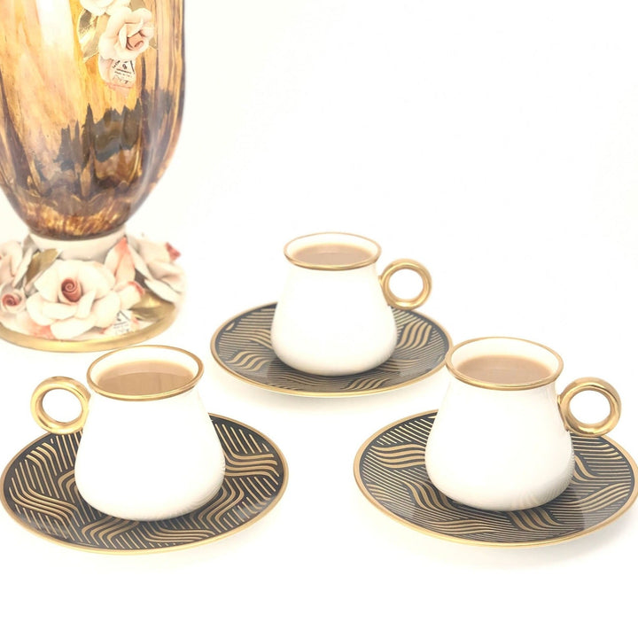 Milk & Tea Cups - Premium Coffee & Tea Cups from Alam Al Awane - Just AED85! Shop now at alamalawane