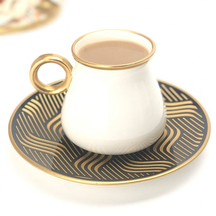 Milk & Tea Cups - Premium Coffee & Tea Cups from Alam Al Awane - Just AED85! Shop now at alamalawane